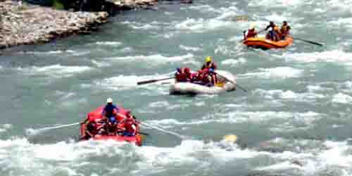 White water rafting